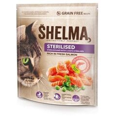 SHELMA karma sucha dla kotów sterylizowanych. Z łososiem 1.4kg