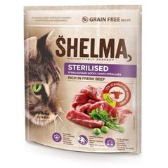 SHELMA karma sucha dla kotów sterylizowanych. Z wołowiną 1.4kg