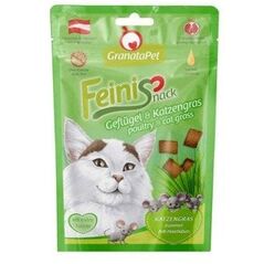 GranataPet FeiniSnack drób i kocia trawa przysmak dla kota 50g