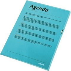 Esselte 54837, A4, Πολυπροπυλένιο (PP), Μπλε, Κατακόρυφο, 220 mm, 1 mm