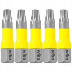WIHA 41591 - Bit-Satz, 5-teilig, Y-Bit, 25 mm, T10 (41591)