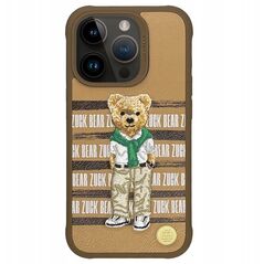 ZUCK BEAR futerał SAN FRANCISCO FORTUNE do IPHONE 15 Pro golden state bear