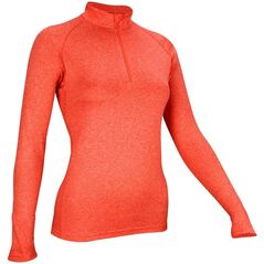 Avento T-shirt for women AVENTO 33VG KOR 44 Coral melange/White/Silver