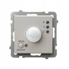 Elektroniczny czujnik ruchu Ospel Sonata ŁP-16R/m/82 230V 136° IP20 kaszmir