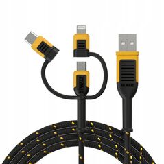 kabel 3 w 1 usb a na usb c, micro usb i lightning z technolo