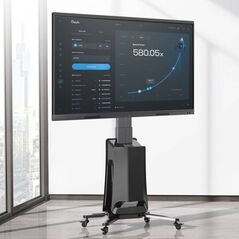 G85B - Επαγγελματική ηλεκτρική κινητή βάση τηλεόρασης για τηλεοράσεις LCD LED 55&quot|-80&quot|