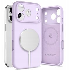 Etui Tech-Protect Silicone MagSafe do Apple iPhone 17 Pro Max Mauve