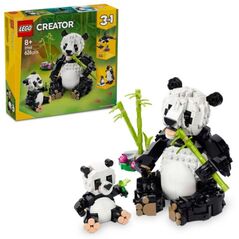 Lego Creator 3-In-1 Wild Animals: Panda Family (31165) (LGO31165) έως 12 άτοκες Δόσεις
