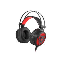 Genesis Gaming Headset Neon 360 with Microphone RGB Illuminated Vibration, Black Red (NSG-1107) (GNSNSG-1107) έως 12 άτοκες Δόσεις