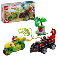Lego Marvel Spidey And His Super Friends Have Action Fun With Spin And Electro In Their Dinosaur Speedsters (11198) (LGO11198) έως 12 άτοκες Δόσεις