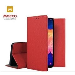 Θήκη Βιβλίου Mocco Smart Magnet Για Samsung Galaxy S22 Ultra 5G Κόκκινο
