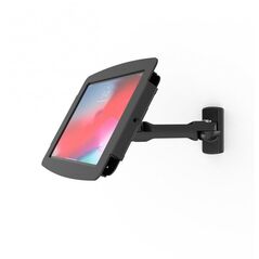 Compulocks iPad 10.2" Space Enclosure Swing Wall Mount - Gehause - Diebstahlschutz - fur Tablett - verriegelbar - hochwertiges Aluminium - Schwarz - Bildschirmgrosse: 26 cm (10.2") - Wandmontage, Oberflachenmontage, Thekenbereich - fur Apple 10.2-inc