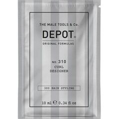 Depot, 300 Hair Stylings No. 310, UV Filter, Hair Styling Cream, Flexible Hold, 10 ml For Men