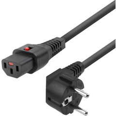 Powercord Schuko CEE 7/7 male