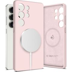 TECH-PROTECT LIQUID SILICONE MAGSAFE GALAXY S25 ULTRA PINK PEARL