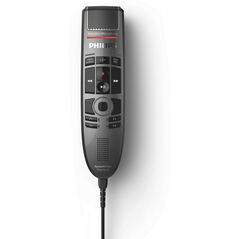 Philips SpeechMike Premium Touch, -37 dB, 200 - 12000 Hz, Κατευθυντικό, Ενσύρματο, USB, Μαύρο