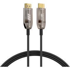 EFB Elektronik HDMI-21-00006 kabel HDMI 10 m HDMI Typu A (Standard) Czarny, Stal nierdzewna