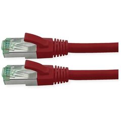 ROLINE RM S/FTP (PiMF) Patch Cord Cat.6A, czerwony, 0,5 m