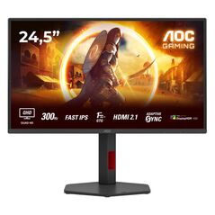 AOC Q25G4SR Gaming QHD Monitor 25" with speakers (Q25G4SR) (AOCQ25G4SR) έως 12 άτοκες Δόσεις