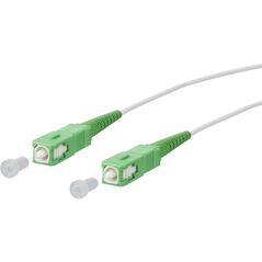 Kabel krosowy METZ CONNECT OpDAT, SC-S APC/SC-S APC OS2, 1 m