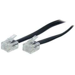 Anschlusskabel RJ11/RJ11 (6/4, 1:1) 1,5m sw (VF v.5)