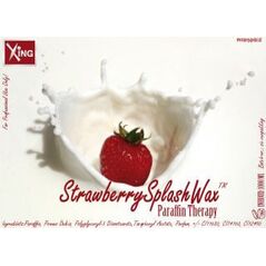 MegaPoint Parafina do rąk o zapachu truskawek 1000 ml