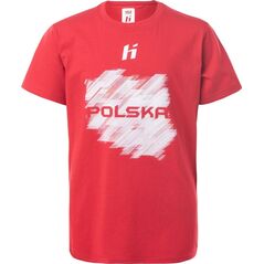 Dziecięca koszulka z krótkim rękawem Huari Poland Fan Junior rozmiar 146