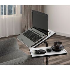 Kompiuterinis stalas Kalune Design 863 (I) nešiojamam kompiuteriui, juodas