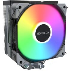 Montech NX400 Black CPU-Khler, ARGB - 120mm, schwarz