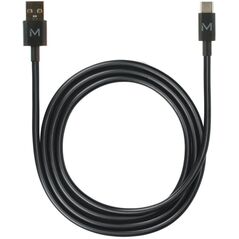 Mobilis Energia Cable - USB A / USB C - 1m - Black