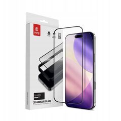 Crong 3D Armour Glass - Szkło hartowane iPhone 17 + ramka instalacyjna