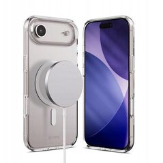 Crong Clear MAG Cover - Etui MagSafe iPhone 17 Air (przezroczysty)