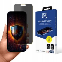 Folia prywatyzująca 3MK Silky Matt Privacy do Apple iPhone 17