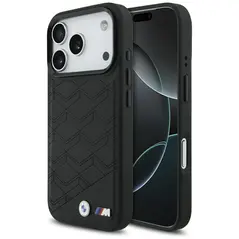 Etui BMW M Shape Logo MagSafe do iPhone   17 Pro czarny