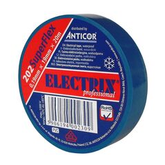 Anticor Taśma elektroizolacyjna PCW 202 SUPERFLE 19mm 20m niebieska