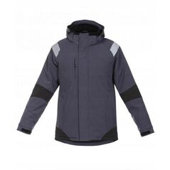 JACKET SOFTSHELL ATLANTA BLACK/GREY L