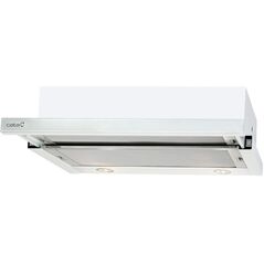CATA | Hood | TF 2003 600 GWH | Telescopic | Energy efficiency class C | Plotis 60 cm | 390 m³/h | Mechanical control | LED | Baltas Glass