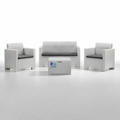 Σετ επίπλων κήπου Set Nebraska 3 λευκό 8003723090688