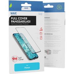 Wave Full Cover Tempered Glass, Honor X8 5G / Honor X6 / Honor 70 Lite 5G, μαύρο