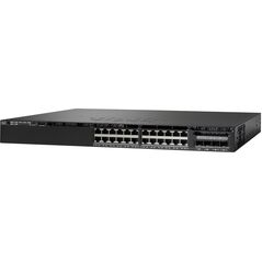 Cisco Catalyst WS-C3650-24PS-L Zarządzany L3 Gigabit Ethernet (10/100/1000) Obsługa PoE 1U Czarny