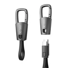Kabel Tech-Protect Ultraboost DNA Keychain USB-C / USB-C Cable PD 60W / 3A Iron Grey