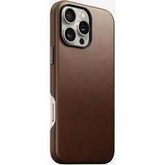 NOMAD Traditional Leather Case - skórzane etui ochronne do iPhone 16 Pro Max (brown)