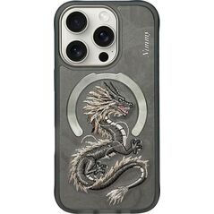 Etui Nimmy Dragon do iPhone 16 Pro szary standard