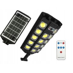 Lampa uliczna 14 COB solarna z czujnikiem ruchu