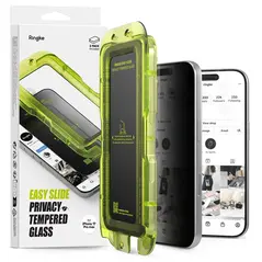 Szkło prywatyzujące Ringke Easy Slide do Apple iPhone 17 Pro Privacy [2 PACK]