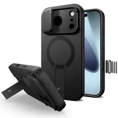 Etui Tech-Protect Kevlar Aura MagSafe do Apple iPhone 17 Pro Max Black