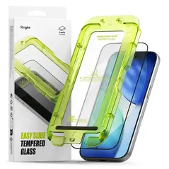 Szkło hartowane Ringke Easy SlidE do Apple iPhone 17 Pro Max Black [2 PACK]