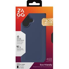 ZAGG Luxe Snap - etui do iPhone 17 kompatybilne z MagSafe (navy)