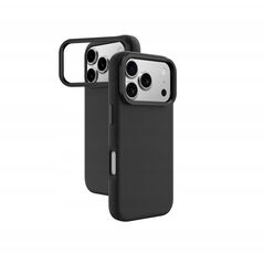 Etui AMAZINGTHING Glamour na iPhone 17 Pro z podstawką - czarne