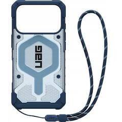 UAG Pathfinder Clear MagSafe Bundle - etui do iPhone 17 Pro kompatybilne z MagSafe oraz smycz na nadgarstek (blues)
